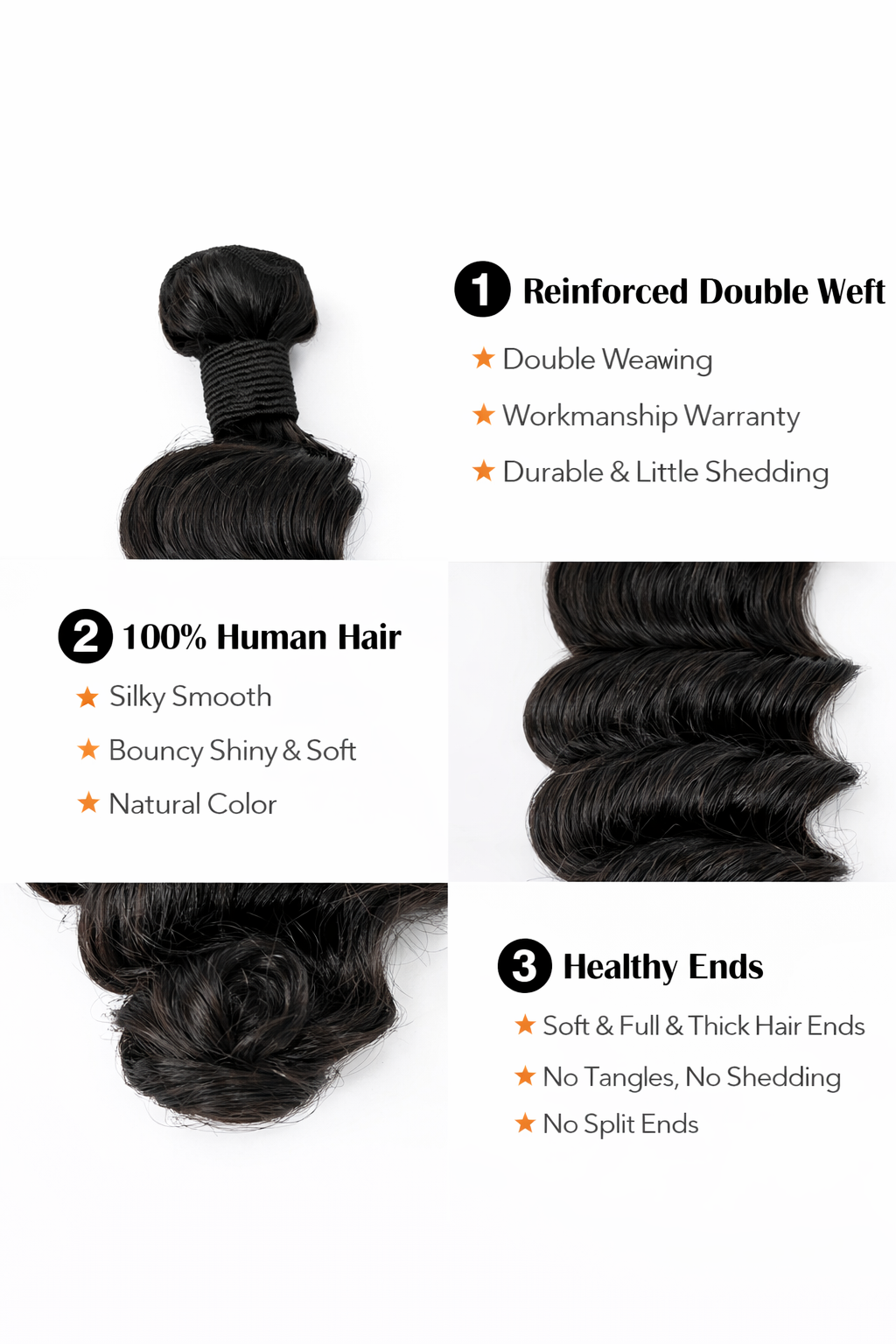 Ocean Wave Virgin Hair Bundle