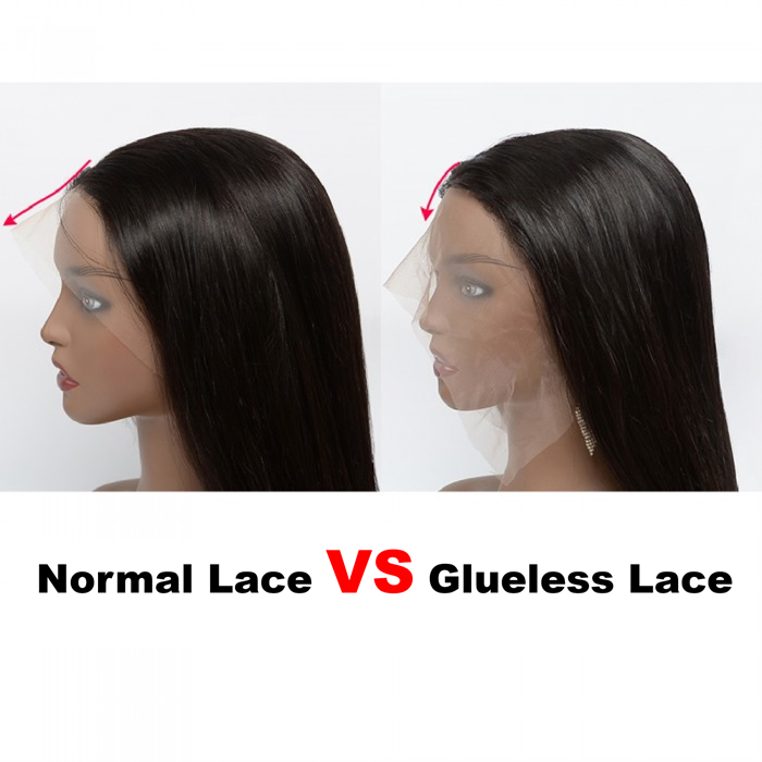 Glueless 3D Cap Pre-bleached Deep Wave 13x4 Transparent Lace Front Wig 150% Density