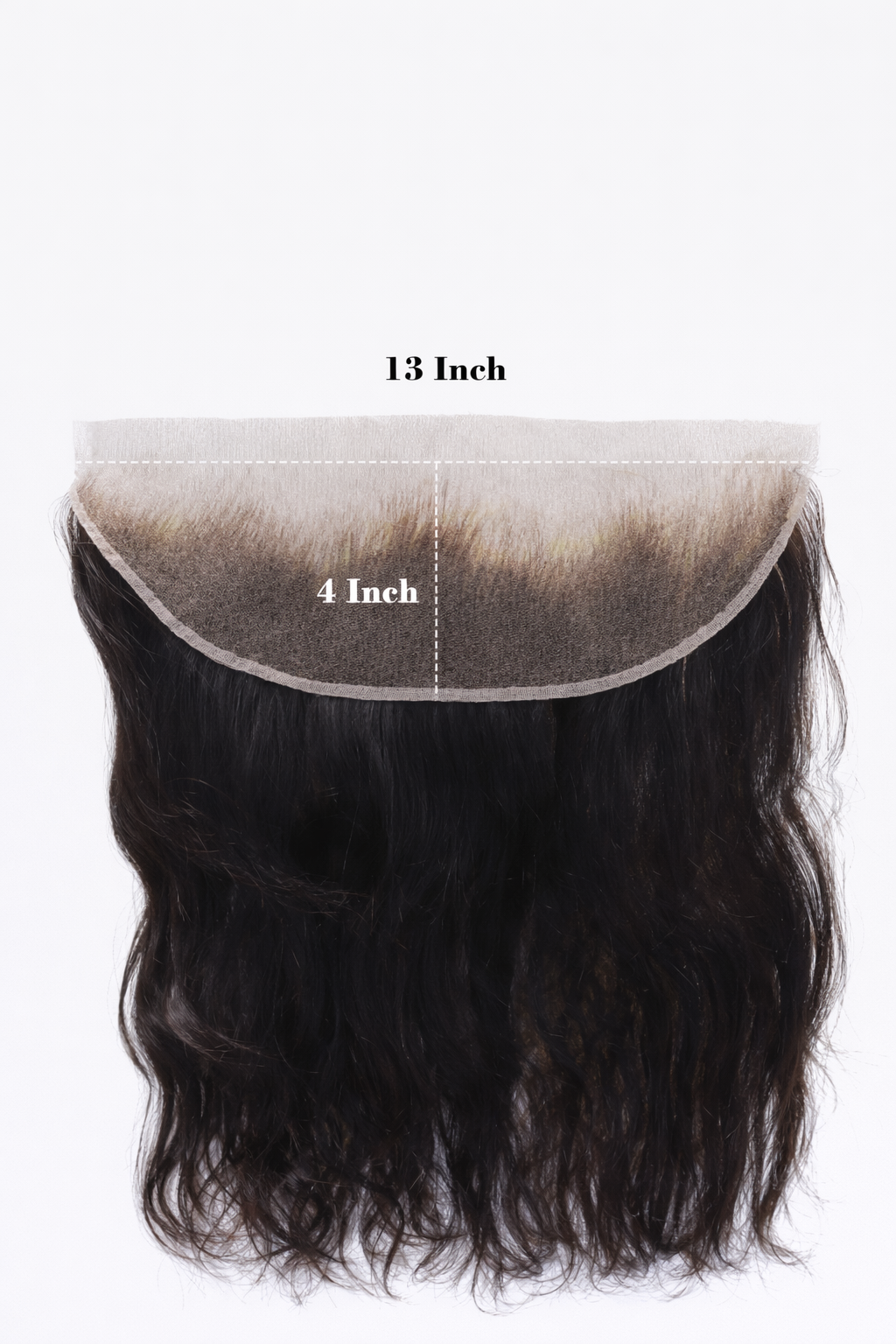 13x4 HD Body Wavy Free-Parted Frontal- #1B Natural Black