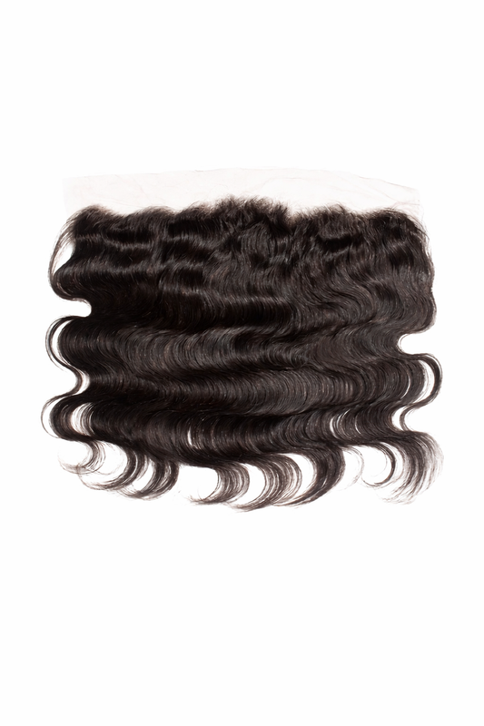 13x4 HD Body Wave Free-Parted Frontal #1B Natural Black