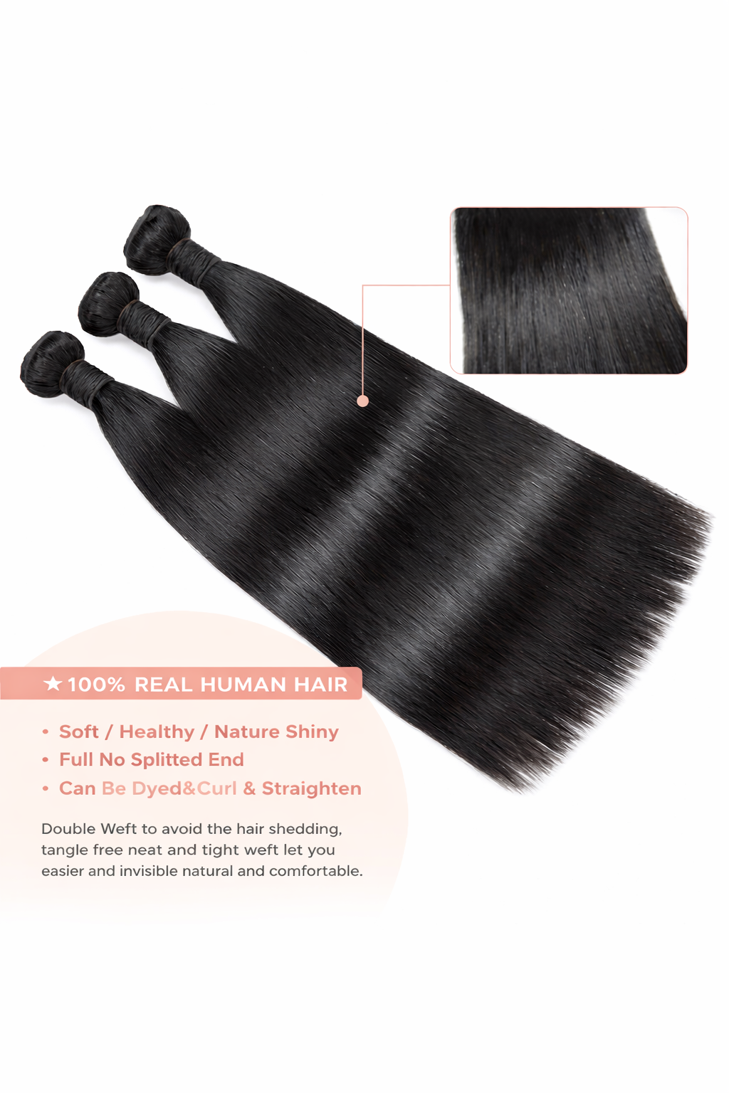 Straight Virgin Hair Bundle