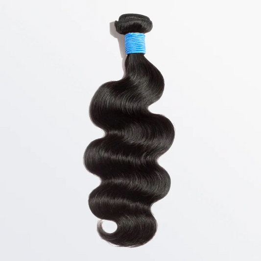 10-30 Inch Body Wave Virgin Brazilian Hair #1B Natural Black
