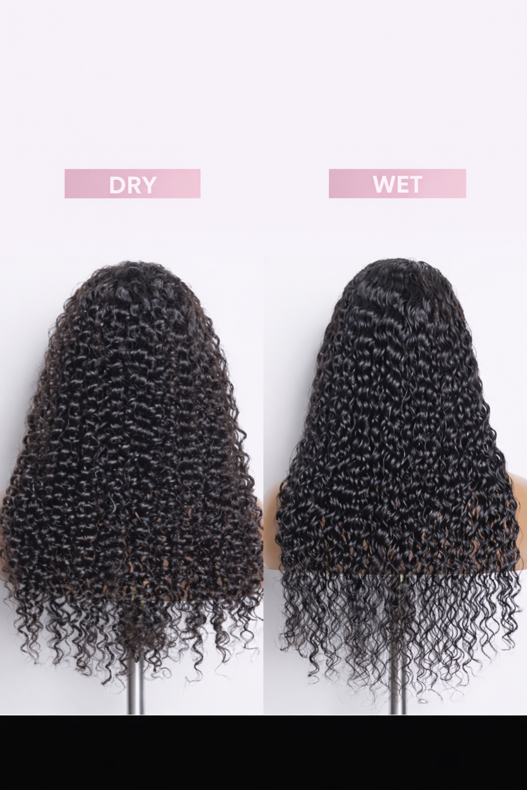 London Luxe 13x6 PartingMax 3D Cap Glueless Transparent Lace Wigs Deep Wave | 150% Density