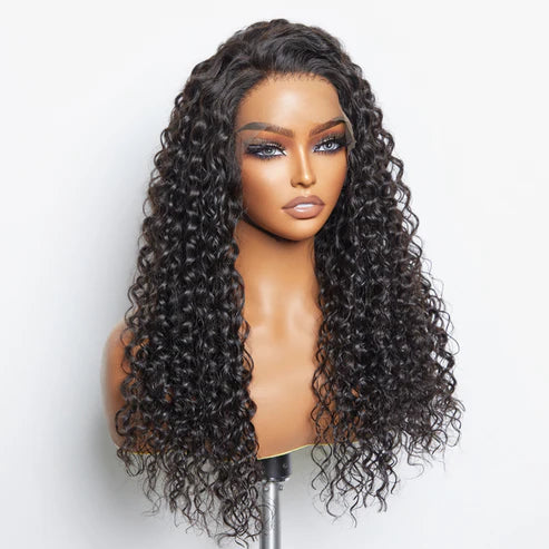 London Luxe 13x6 PartingMax 3D Cap Glueless Transparent Lace Wigs Water Wave | 150% Density