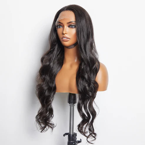 London Luxe 13x6 PartingMax 3D Cap Glueless Transparent Lace Wigs Body Wave | 150% Density