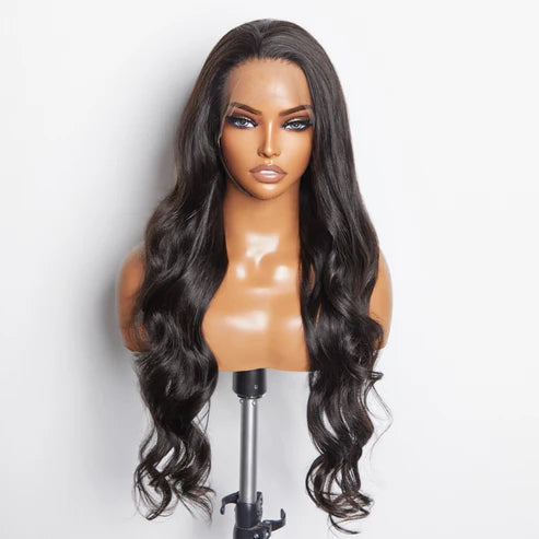 London Luxe 13x6 PartingMax 3D Cap Glueless Transparent Lace Wigs Body Wave | 150% Density